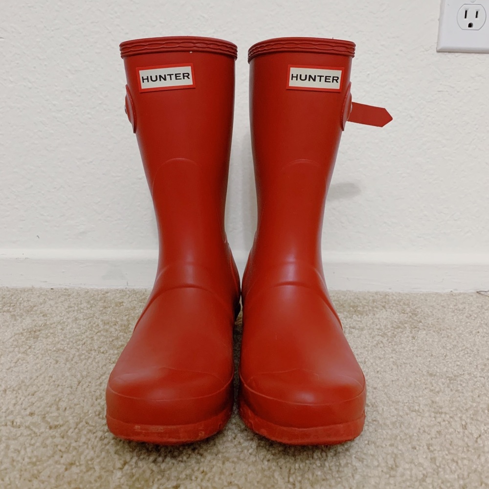Hunter rain boots